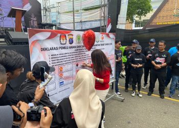 Deklarasi Pemilu Damai di Kaltim. ist