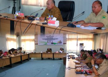 Rapat Koordinasi Harga Sembako di Mahulu. (dok Prokopim Mahulu)