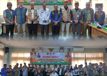 Pelatihan Pengembangan Kapasitas Tim Reaksi Cepat Penanggulangan Bencana (TRC-PB) Multi Sektor tingkat Kabupaten Mahulu yang berlangsung di ruang rapat Bappelitbangda. Rabu (29/11/2023). Dok Prokopim Mahulu