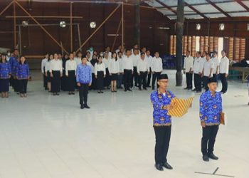 Pelantikan 51 PPPK baru di Mahulu. dok Prokopim Mahulu.