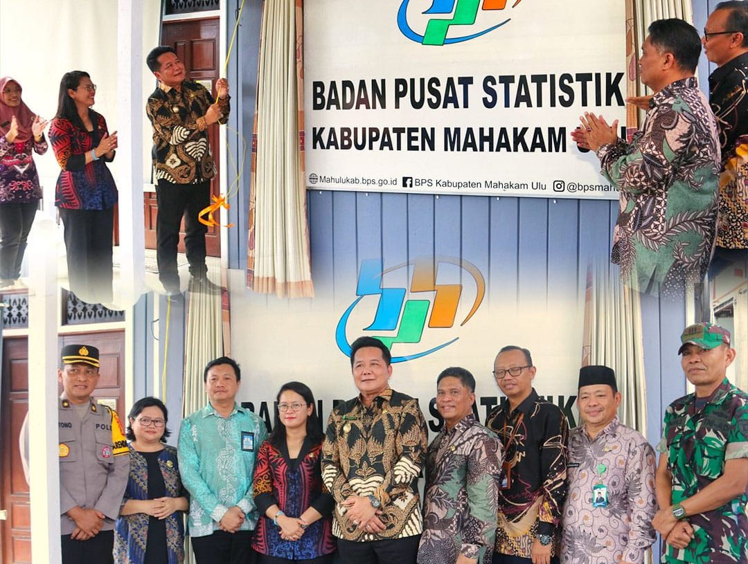 Peresmian Kantor BPS Mahulu. (dok Prokpim Mahulu)