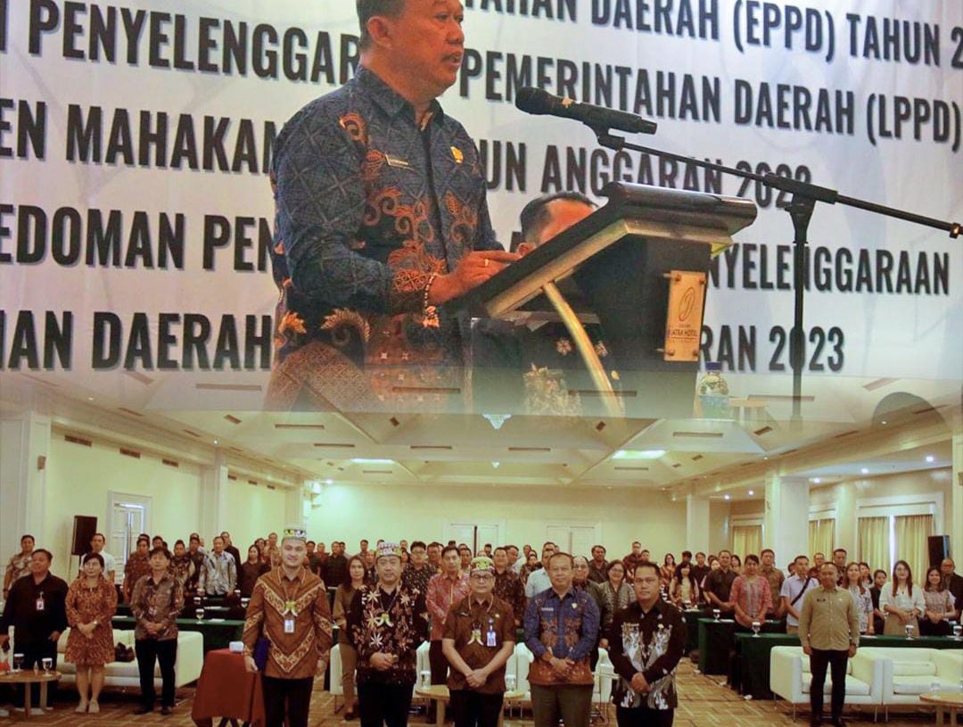 Asisten I Bidang Pemerintahan dan Kesra Setkab Mahulu. Agustinus Teguh Santoso (dok prokopim Mahulu)