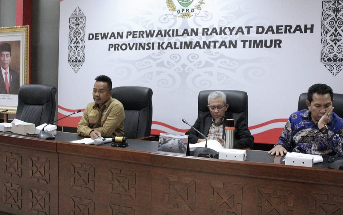 Rapat dengar pendapat Komisi I DPRD Kaltim dengan PT Mahakam Sumber Jaya (MSJ)  dan warga Marangkayu. (Dok DPRD Kaltim)