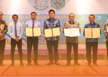 Pemkab Mahulu dan Kejari Kubar Teken MoU Optimalisasi Pelayanan PTUN. PROKOPIM MAHULU