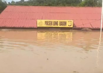 Banjir Parah Melanda Mahulu,Mei. Ist