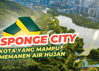 Illustrasi Sponge City (Foto: Medium.com) Edited : progreskaltim.id