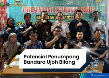 Dishub Mahulu Kaji potensi penumpang Bandara Ujoh Bilang. progreskaltim.id/arrauf rizki saputra