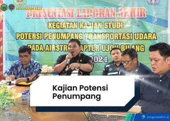 Dishub Mahulu membuat kajian potensi penumpang Bandara Ujoh Bilang/progreskaltim.id/arrauf rizki saputra