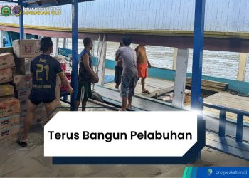 Dishub Mahulu berhasil bangun 7 pelabuhan. progreskaltim.id/arrauf risk saputra