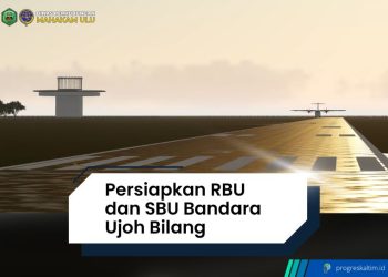 Dinas Perhubungan Mahulu persiapkan SBU dan RBU Bandara Ujoh Bilanz. ist/arrauf rizki saputra