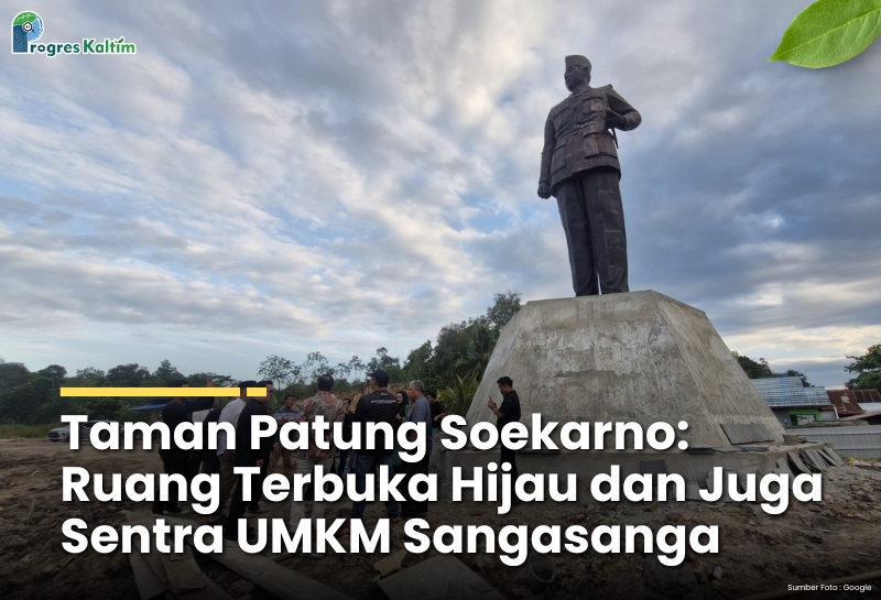 Taman Patung Soekarno di Sangasanga