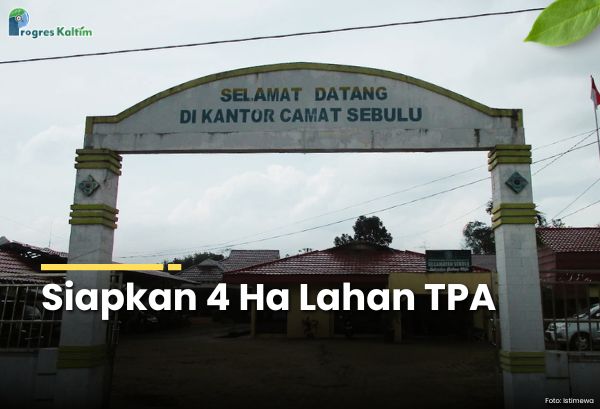 Potret gerbang Kecamatan Sebulu. ist.