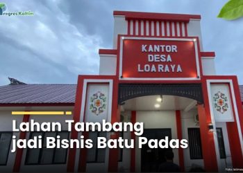 Kantor Desa Loa Raya. ist