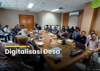 Rapat di DPMD Kukar