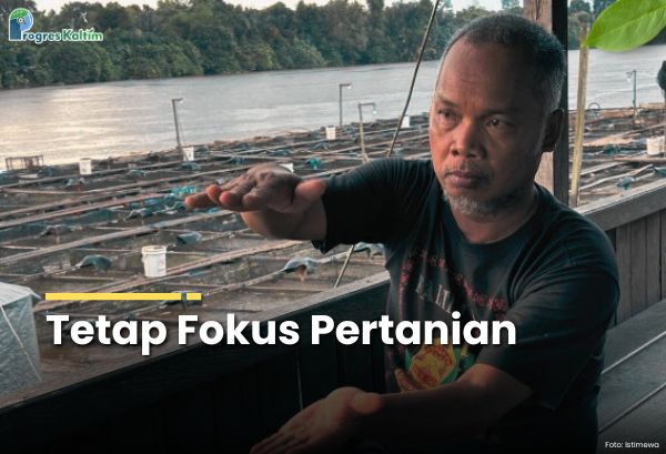 Tetap Fokus Pertanian_Kades Embalut Yahya. ist