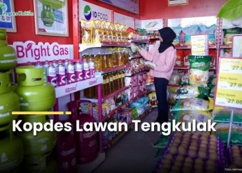 Ilustrasi Kopdes Merah Putih.