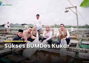 Salah satu desa di Kukar yang sukses kembangkan usaha perikanan.