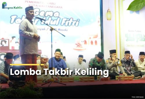 Lomba Takbir Keliling di Kukar. ist