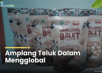 Amplang Teluk Dalam Mengglobal