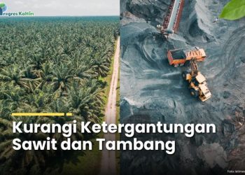 Ilustrasi industri sawit dan tambang yang jadi primadona pekerjaan di Kaltim. ist Arrauf Rizki Saputra