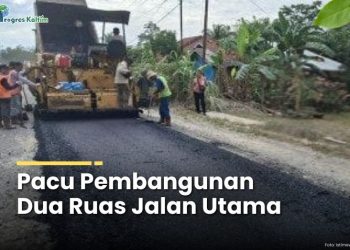 Pembangunan jalan di Desa Panorangan. HO. Desa Panorangan